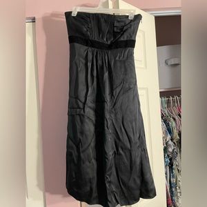 Black Strapless dress